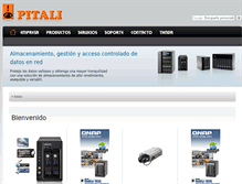 Tablet Screenshot of pitali.com